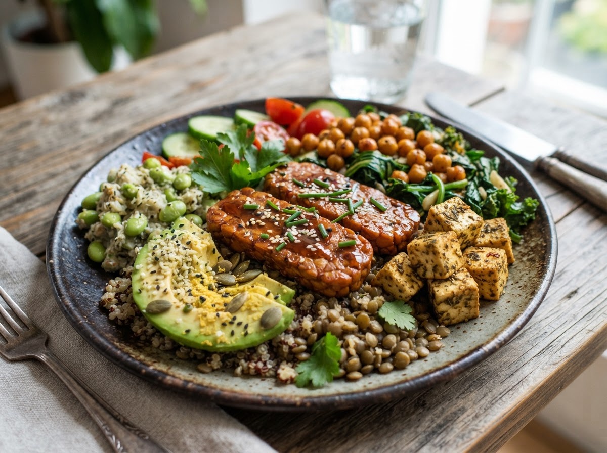 High-Protein Vegan Meal